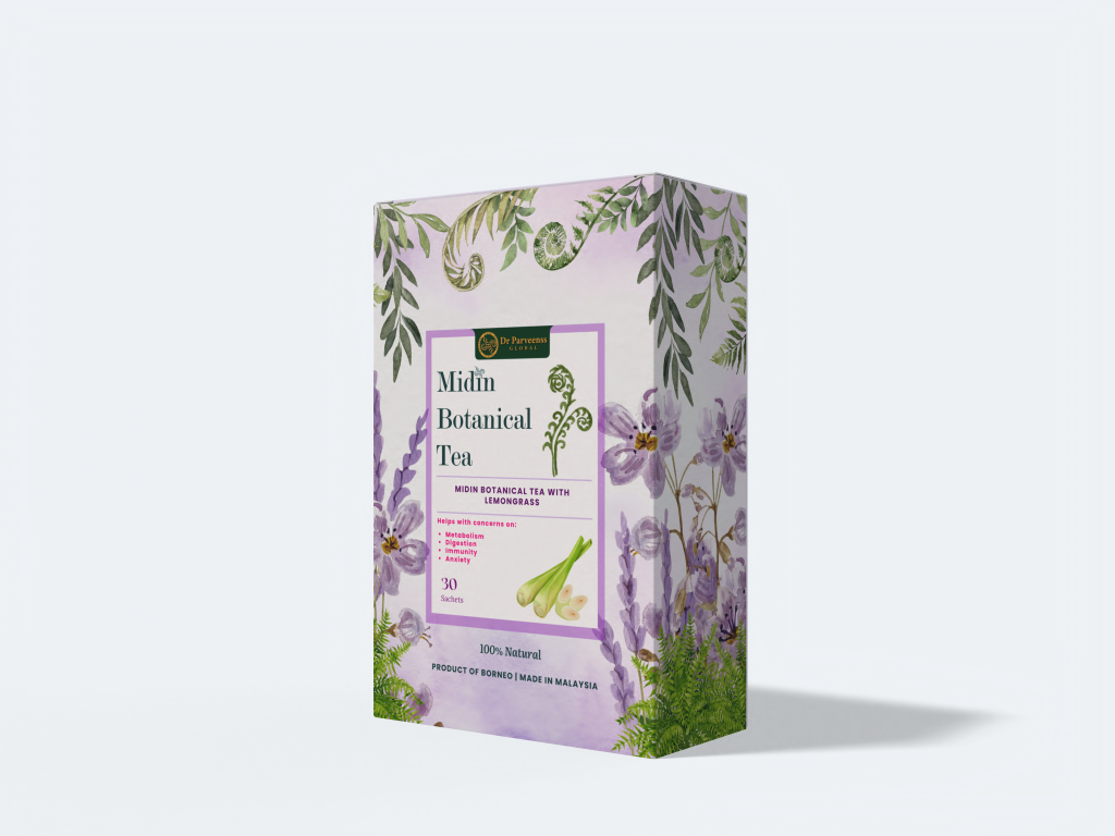 MIDIN BOTANICAL TEA WITH LEMONGRASS (30 sachets)